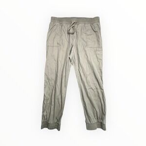 A New Day Joggers Womens XXL Tan Lyocell Cotton Blend Elastic Waist Pockets Pant